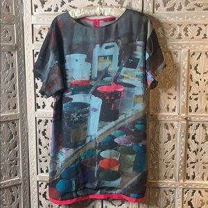 Ted Baker Artist Tunic Shift Dress/Top